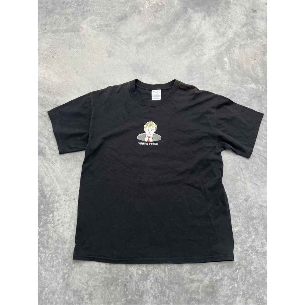 Vintage You're Fired Trump USA Black T-shirt